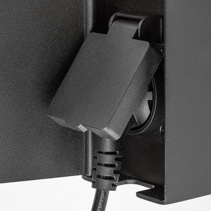 Rabalux - LED Venkovní nástěnné svítidlo se zásuvkou LED/10W/230V IP44