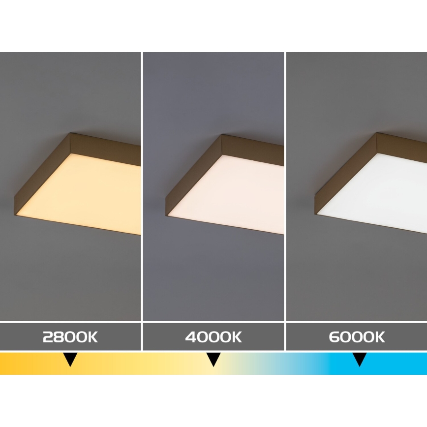 Rabalux - LED Koupelnové stropní svítidlo LED/24W/230V 2800/4000/6000K IP44