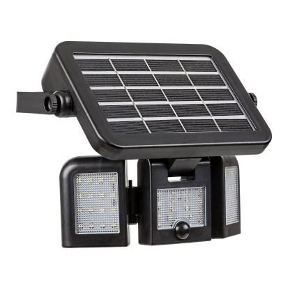 Rabalux - LED Solární reflektor se senzorem LED/9,6W/3,7V IP44