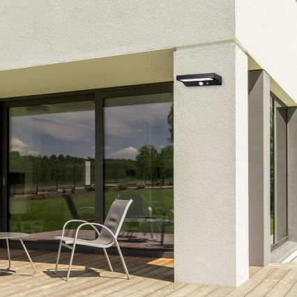 Rabalux - LED Solární svítidlo se senzorem LED/6W/3,7V IP44 2200 mAh