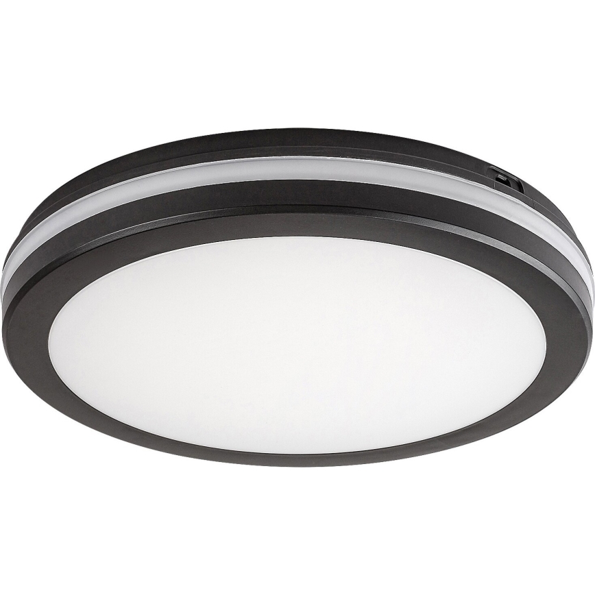 Rabalux - LED Koupelnové stropní svítidlo LED/28W/230V 3000/4000/6500K IP54 černá