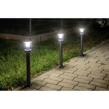 Rabalux - LED Solární lampa LED/3W/3,7V IP65 antracit 2000 mAh