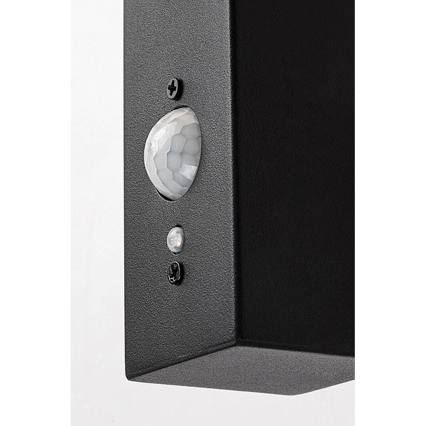 Rabalux - LED Solární nástěnné svítidlo se senzorem LED/4W/230V IP44 černá