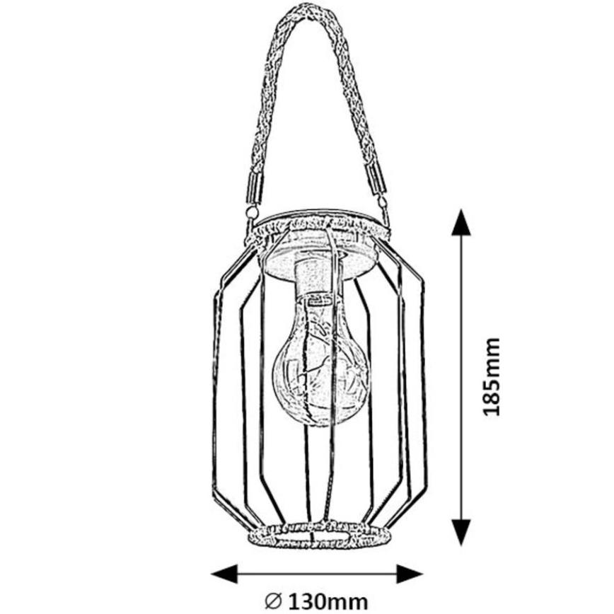 Rabalux - LED Solární svítidlo LED/0,2W/1,2V IP44