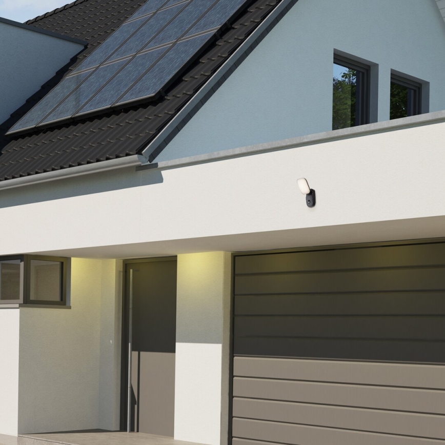 Rabalux - LED Venkovní nástěnné flexibilní svítidlo se senzorem LED/12W/230V IP44