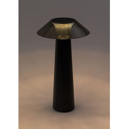 Rabalux - LED Stmívatelná dotyková nabíjecí stolní lampa LED/5W/5V IP44 černá