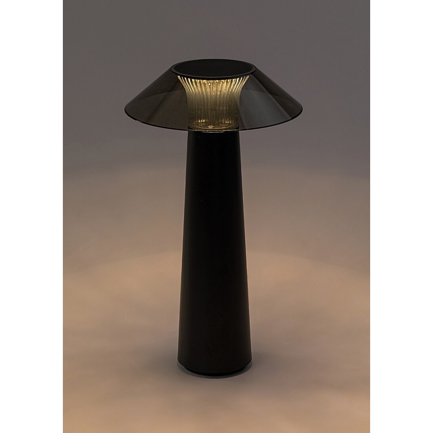 Rabalux - LED Stmívatelná dotyková nabíjecí stolní lampa LED/5W/5V IP44 černá