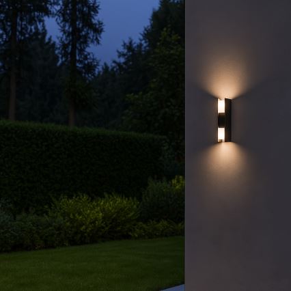 Rabalux - LED Venkovní nástěnné svítidlo LED/13W/230V IP65 antracit