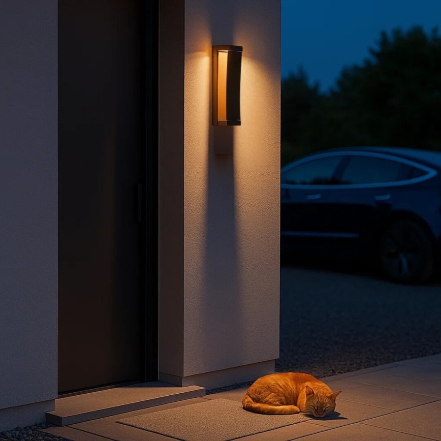 Rabalux - LED Venkovní nástěnné svítidlo LED/13W/230V IP65 hnědá