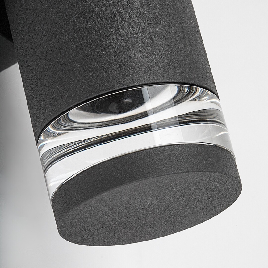 Rabalux - Venkovní nástěnné svítidlo 2xGU10/10W/230V IP54 antracit