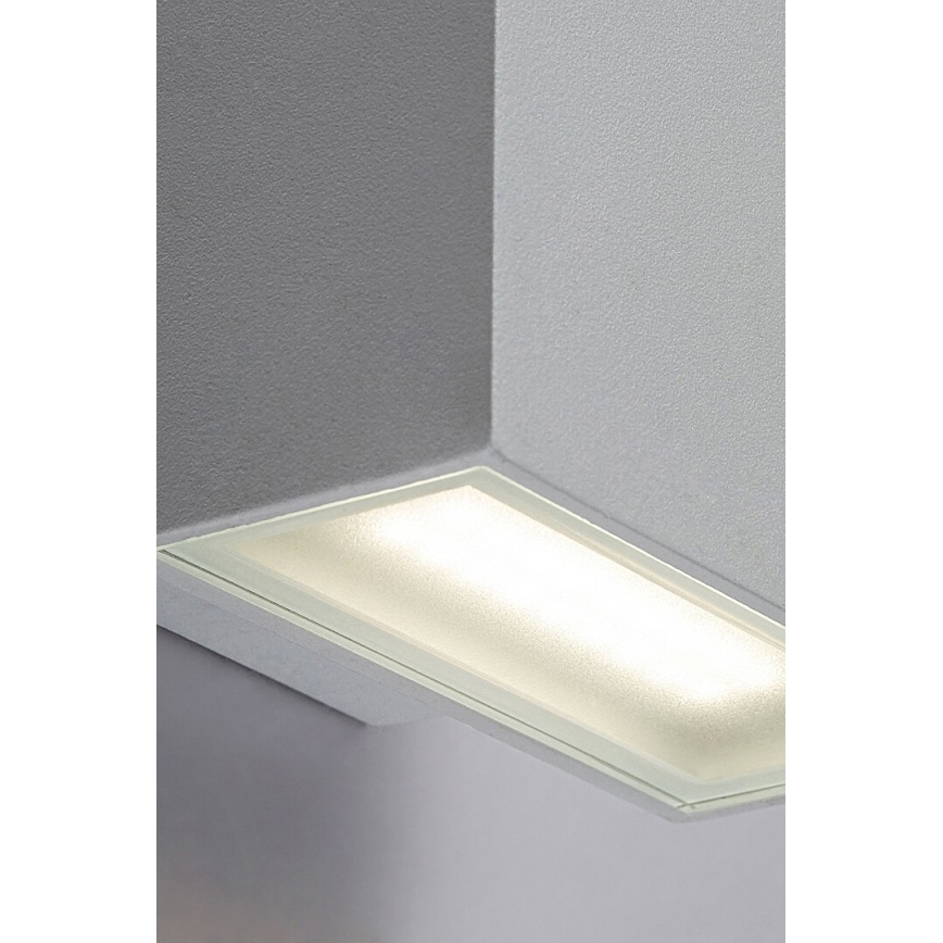 Rabalux - LED Venkovní nástěnné svítidlo LED/7W/230V IP54 bílá