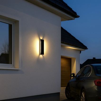 Rabalux - LED Venkovní nástěnné svítidlo LED/18W/230V IP54 černá