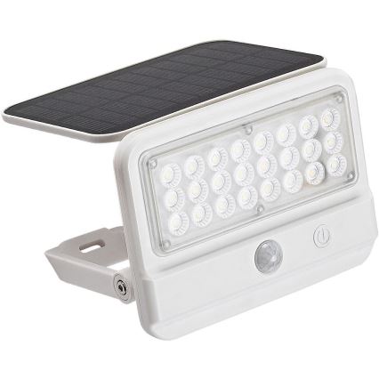 Rabalux - LED Solární nástěnné svítidlo se senzorem LED/7W/3,7V IP54 bílá