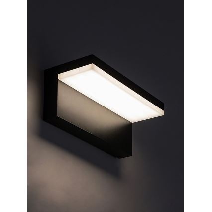 Rabalux - LED Venkovní nástěnné svítidlo LED/10W/230V IP54 černá