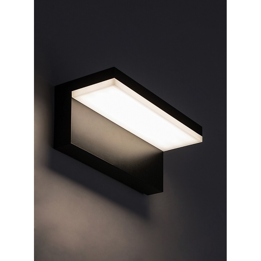 Rabalux - LED Venkovní nástěnné svítidlo LED/10W/230V IP54 černá