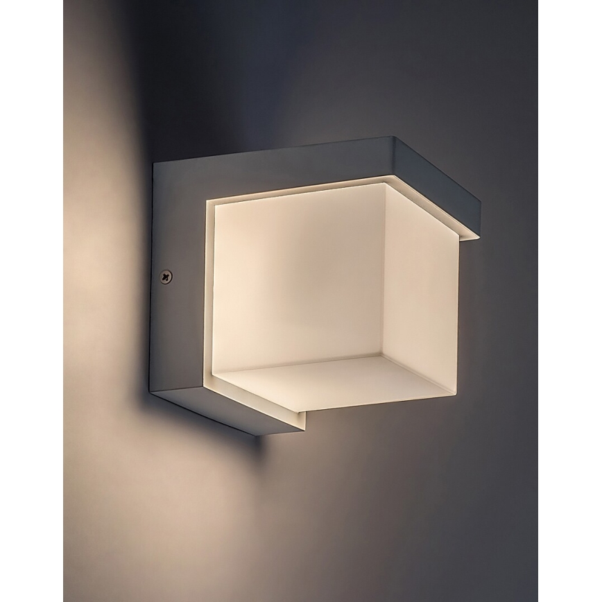 Rabalux - LED Venkovní nástěnné svítidlo LED/10W/230V IP54 bílá