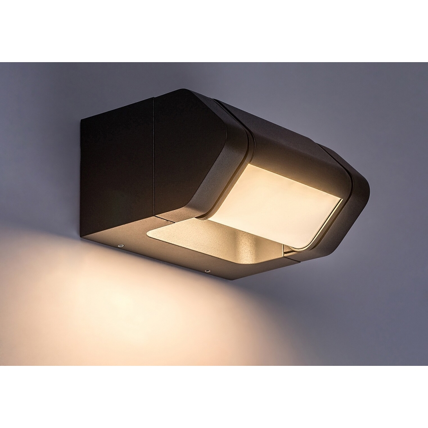 Rabalux - LED Venkovní nástěnné flexibilní svítidlo LED/8W/230V IP54 antracit