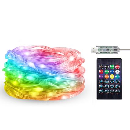 Rabalux - LED RGB Pásek LED/2,8W/5V 5m IP44 WiFi + dálkové ovládání