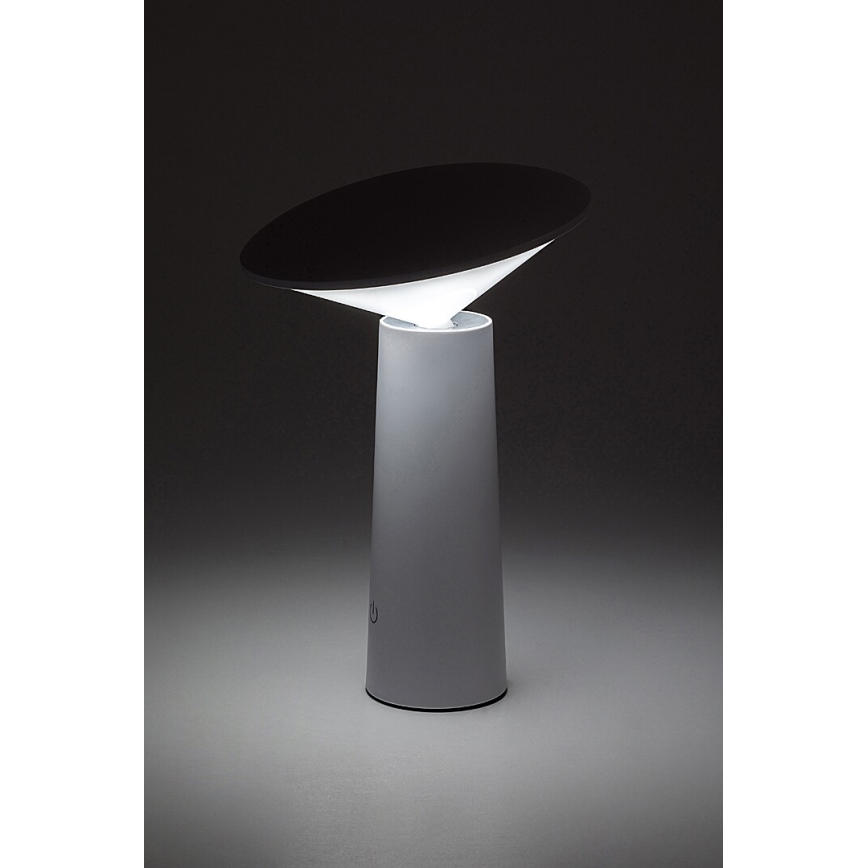 Rabalux - LED Stmívatelná nabíjecí dotyková stolní lampa POLPERRO LED/3W/3,7V 1200mAh bílá