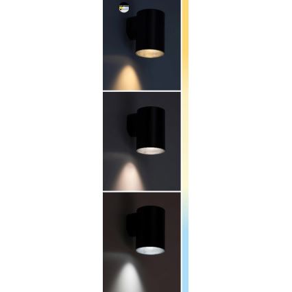 Rabalux - LED Venkovní nástěnné svítidlo LED/18W/230V 2700/4000/6500K IP65 černá