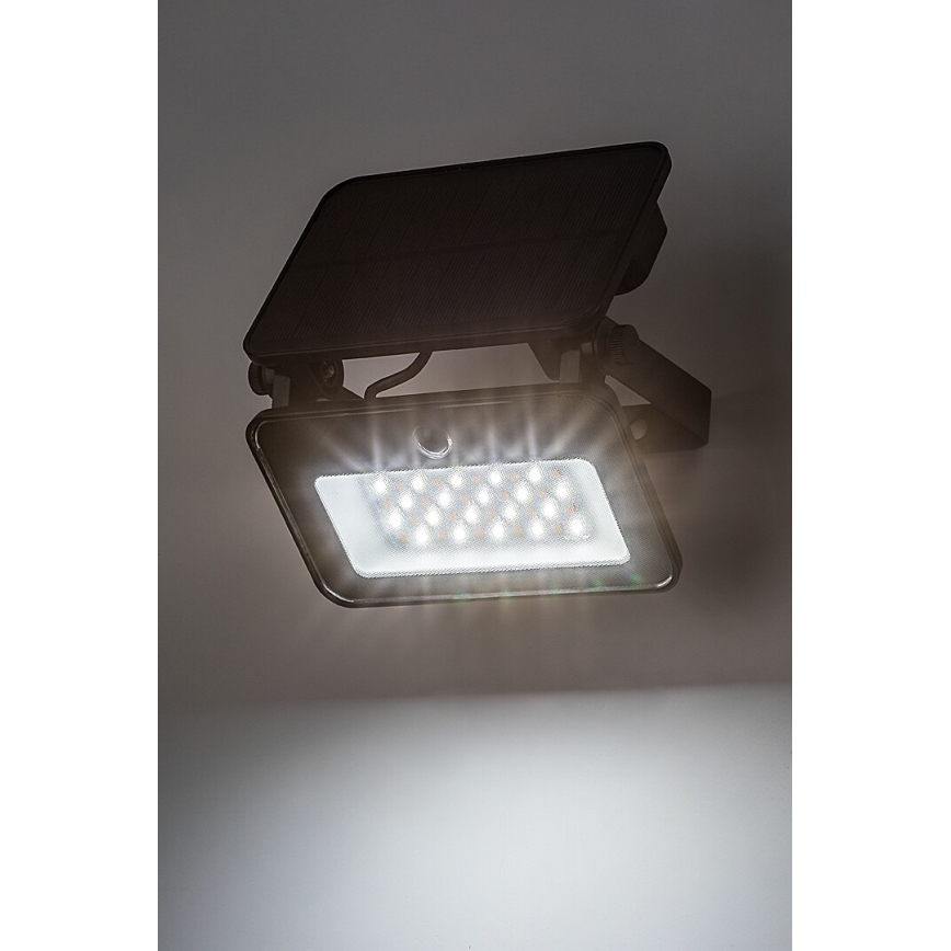 Rabalux - LED Solární reflektor se senzorem LED/6W/3,7V 3000/4000/6500K IP65