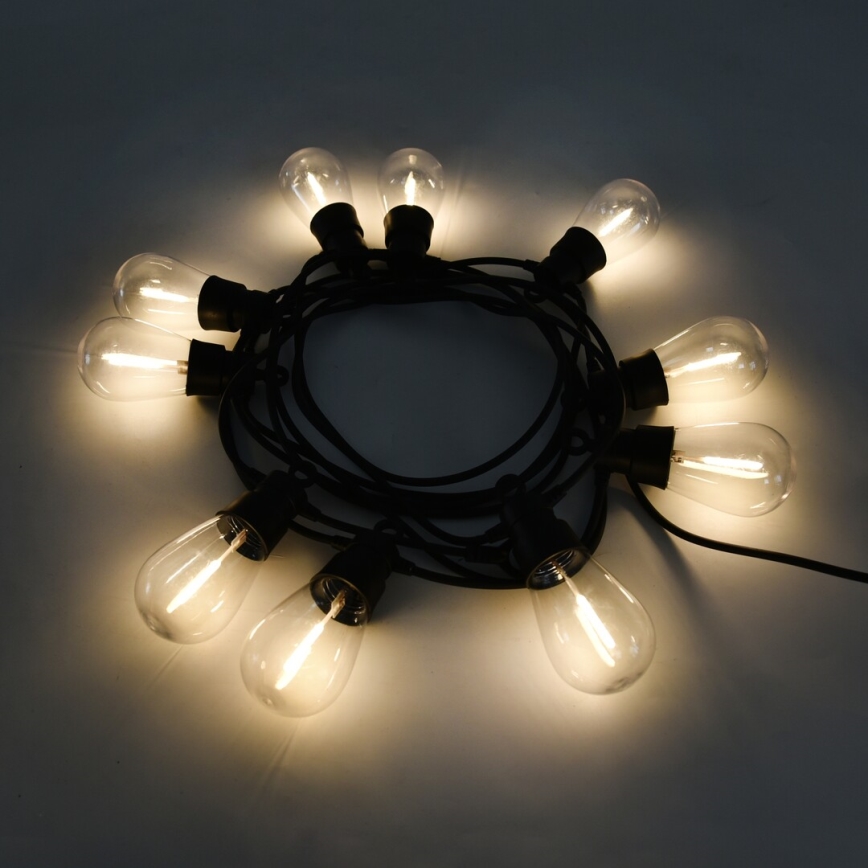 Rabalux - LED Solární řetěz LED/3,6W/3,7V 6,5 m 1200mAh IP44