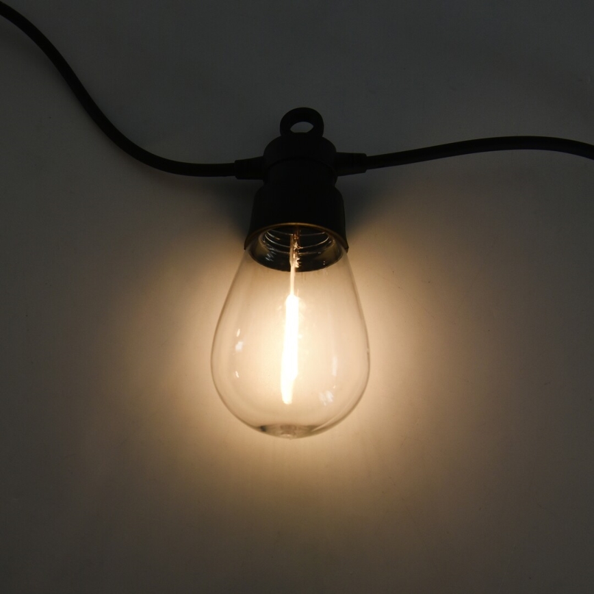 Rabalux - LED Solární řetěz LED/3,6W/3,7V 6,5 m 1200mAh IP44
