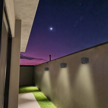 Rabalux - LED Venkovní nástěnné svítidlo LED/10W/230V IP54 černá