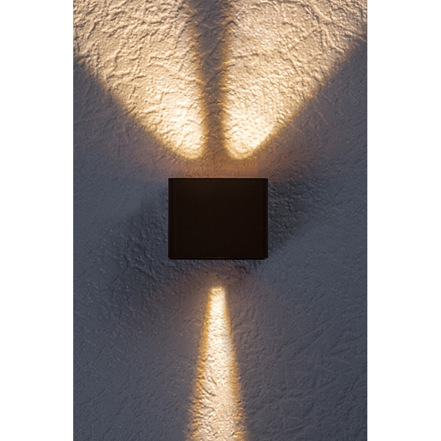 Rabalux - LED Venkovní nástěnné svítidlo LED/10W/230V IP54 hnědá