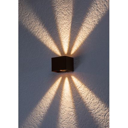 Rabalux - LED Venkovní nástěnné svítidlo LED/10W/230V IP54 hnědá