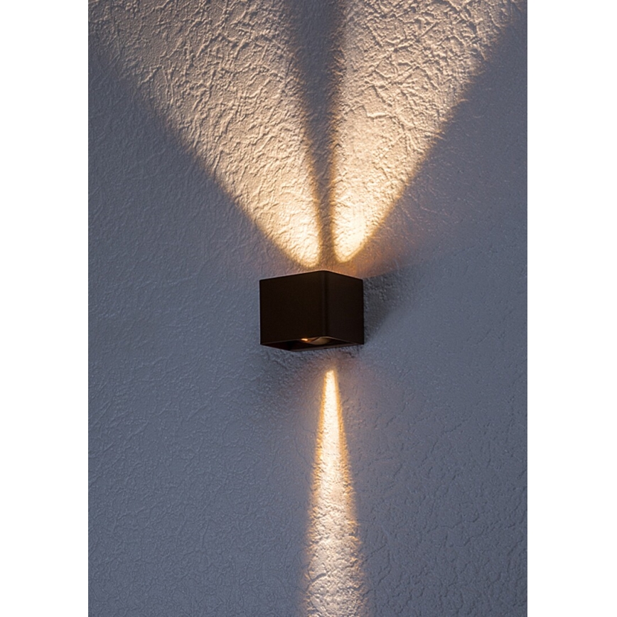 Rabalux - LED Venkovní nástěnné svítidlo LED/10W/230V IP54 hnědá