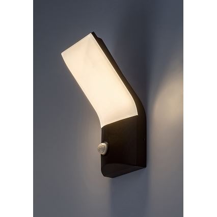 Rabalux - LED Venkovní nástěnné svítidlo se senzorem LED/10W/230V IP54
