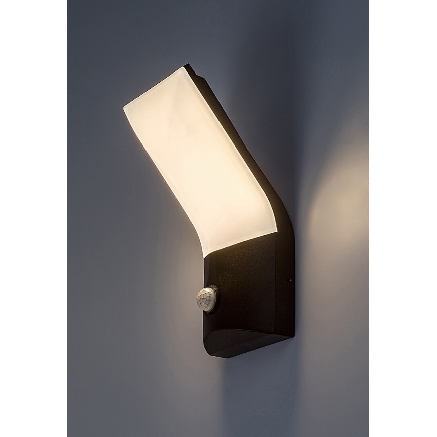 Rabalux - LED Venkovní nástěnné svítidlo se senzorem LED/10W/230V IP54