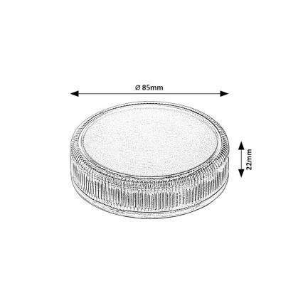 Rabalux - LED Solární svítidlo LED/0,3W/1,2V 800mAh IP65