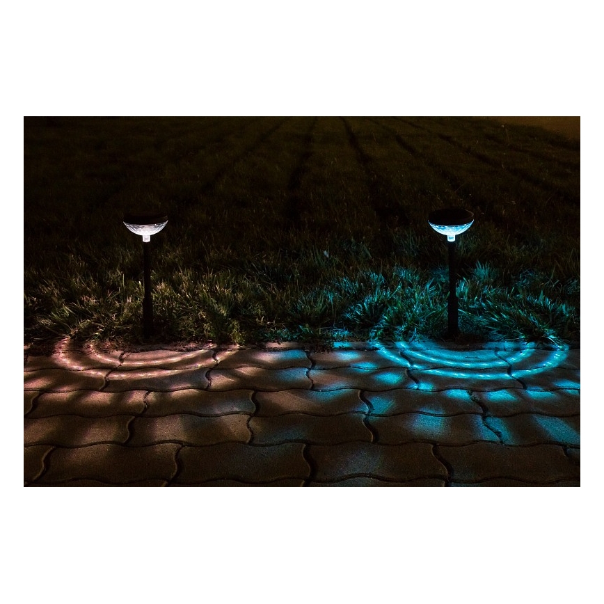 Rabalux - LED RGB Solární svítidlo LED/0,1W/1,2V 600mAh IP44
