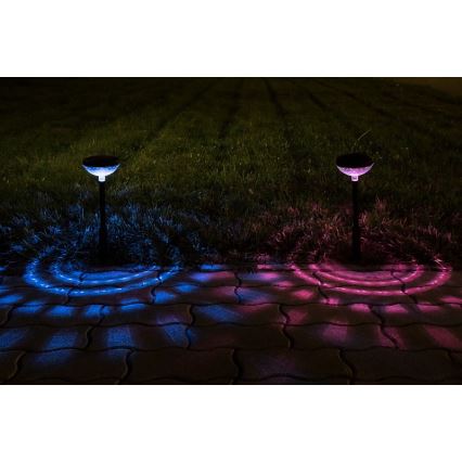 Rabalux - LED RGB Solární svítidlo LED/0,1W/1,2V 600mAh IP44