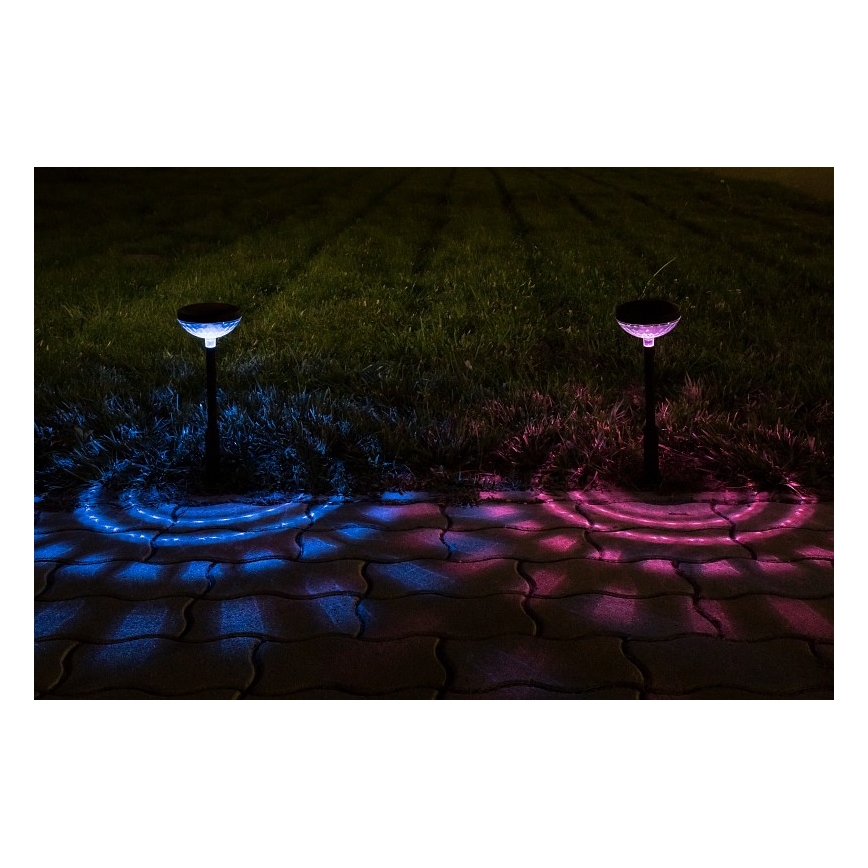 Rabalux - LED RGB Solární svítidlo LED/0,1W/1,2V 600mAh IP44
