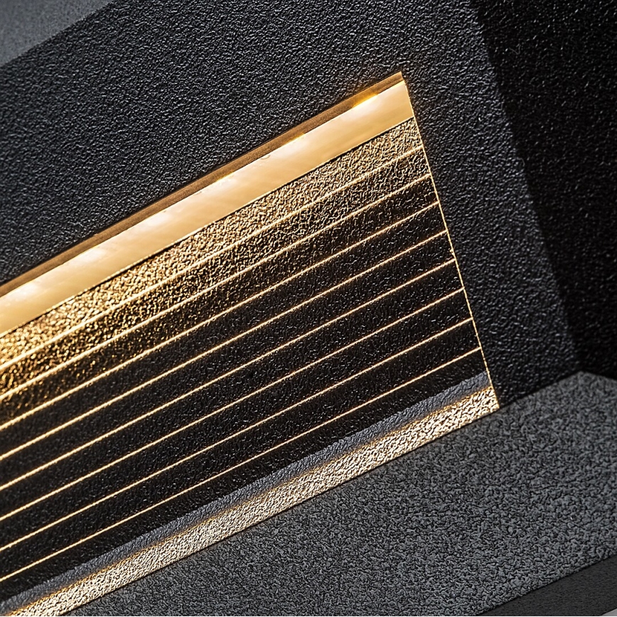 Rabalux - LED Venkovní nástěnné svítidlo LED/6W/230V IP65 černá