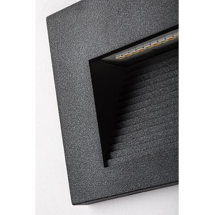 Rabalux - LED Venkovní nástěnné svítidlo LED/6W/230V IP65 černá