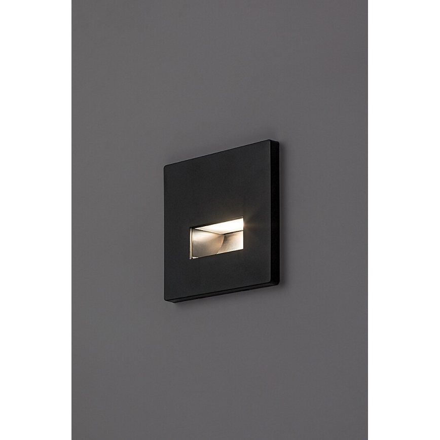 Rabalux - LED Schodišťové svítidlo LED/1W/230V 3000/4500/6500K černá