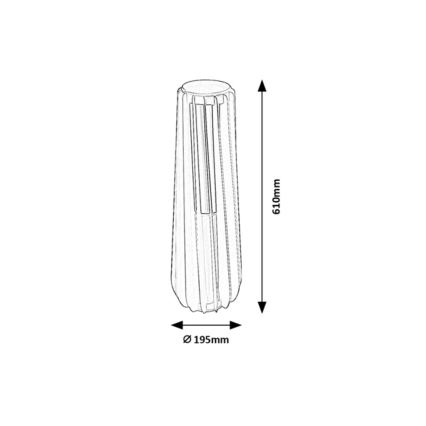 Rabalux - LED Venkovní nástěnné svítidlo LED/12W/230V IP54