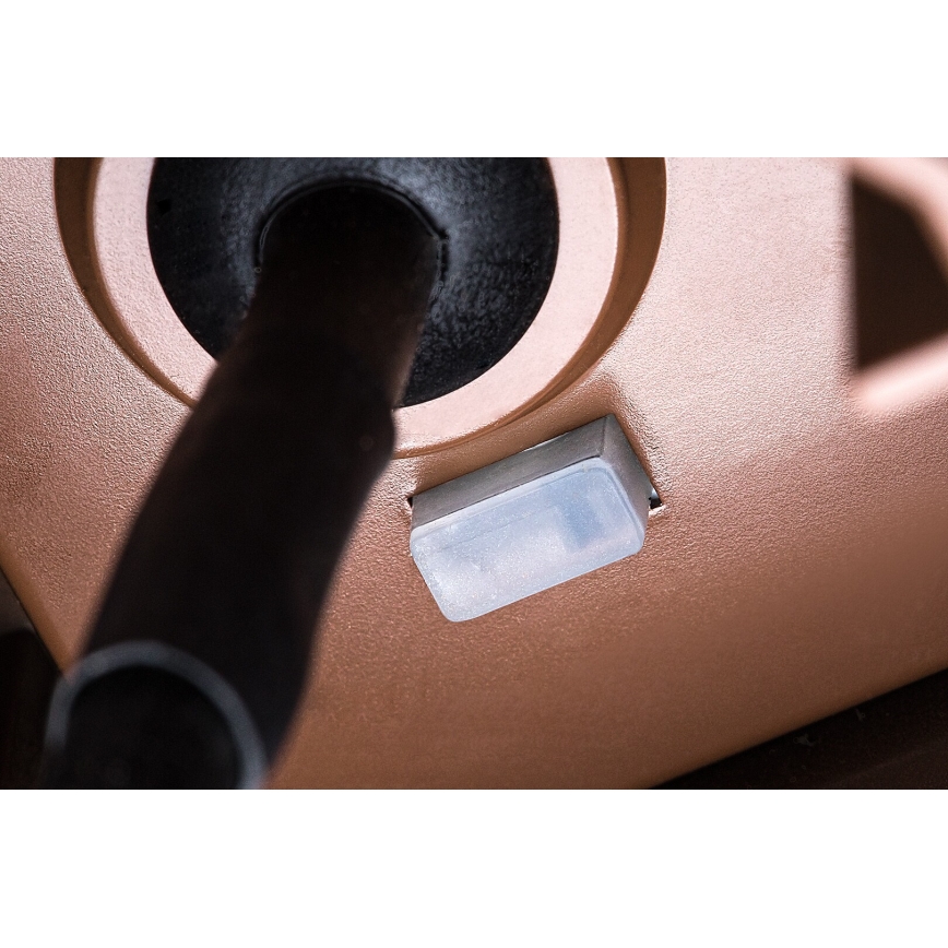 Rabalux - LED Venkovní nástěnné svítidlo LED/9W/230V IP65 hnědá