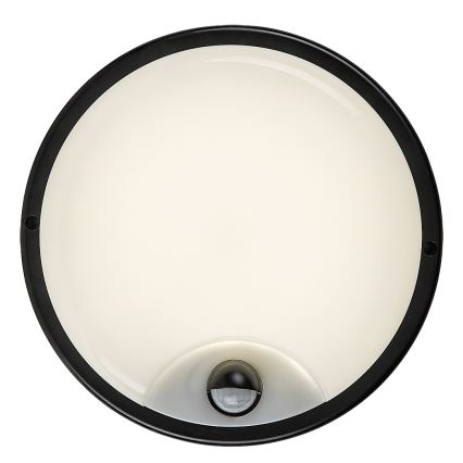 Rabalux - LED Venkovní nástěnné svítidlo se senzorem LED/18W/230V IP65 černá