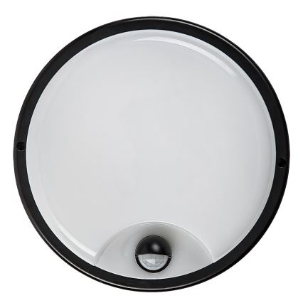 Rabalux - LED Venkovní nástěnné svítidlo se senzorem LED/18W/230V IP65 černá
