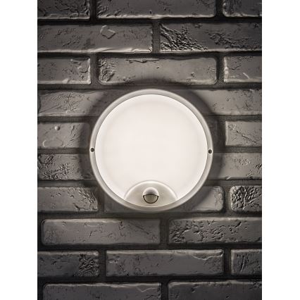 Rabalux - LED Venkovní nástěnné svítidlo se senzorem LED/18W/230V IP65 bílá