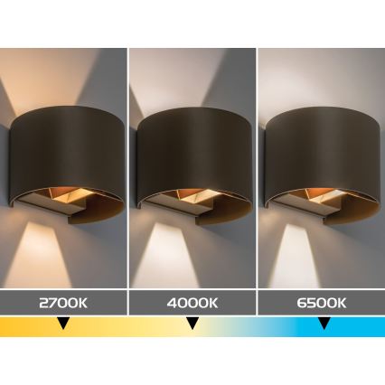 Rabalux - LED Venkovní nástěnné svítidlo LED/5W/230V 2700/4000/6500K IP54 béžová