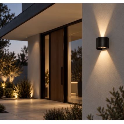 Rabalux - LED Venkovní nástěnné svítidlo LED/5W/230V 2700/4000/6500K IP54 černá