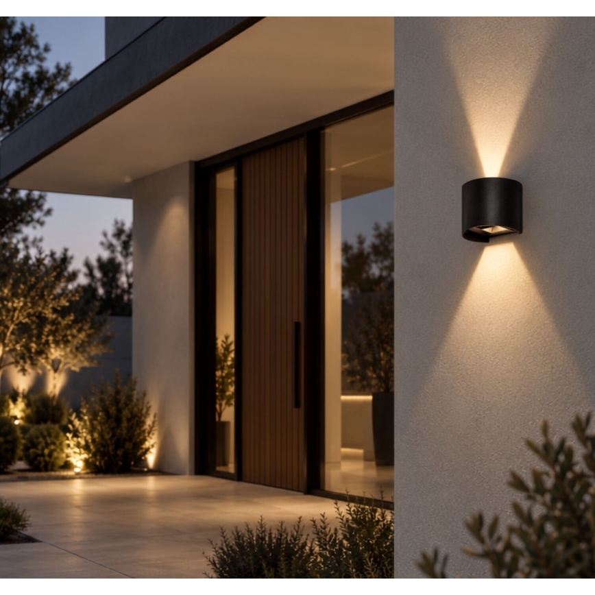 Rabalux - LED Venkovní nástěnné svítidlo LED/5W/230V 2700/4000/6500K IP54 černá