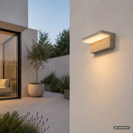 Rabalux - LED Venkovní nástěnné svítidlo LED/9W/230V IP54 béžová