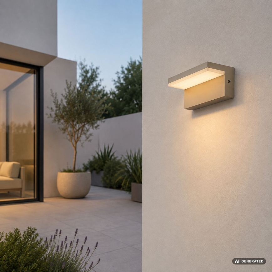 Rabalux - LED Venkovní nástěnné svítidlo LED/9W/230V IP54 béžová